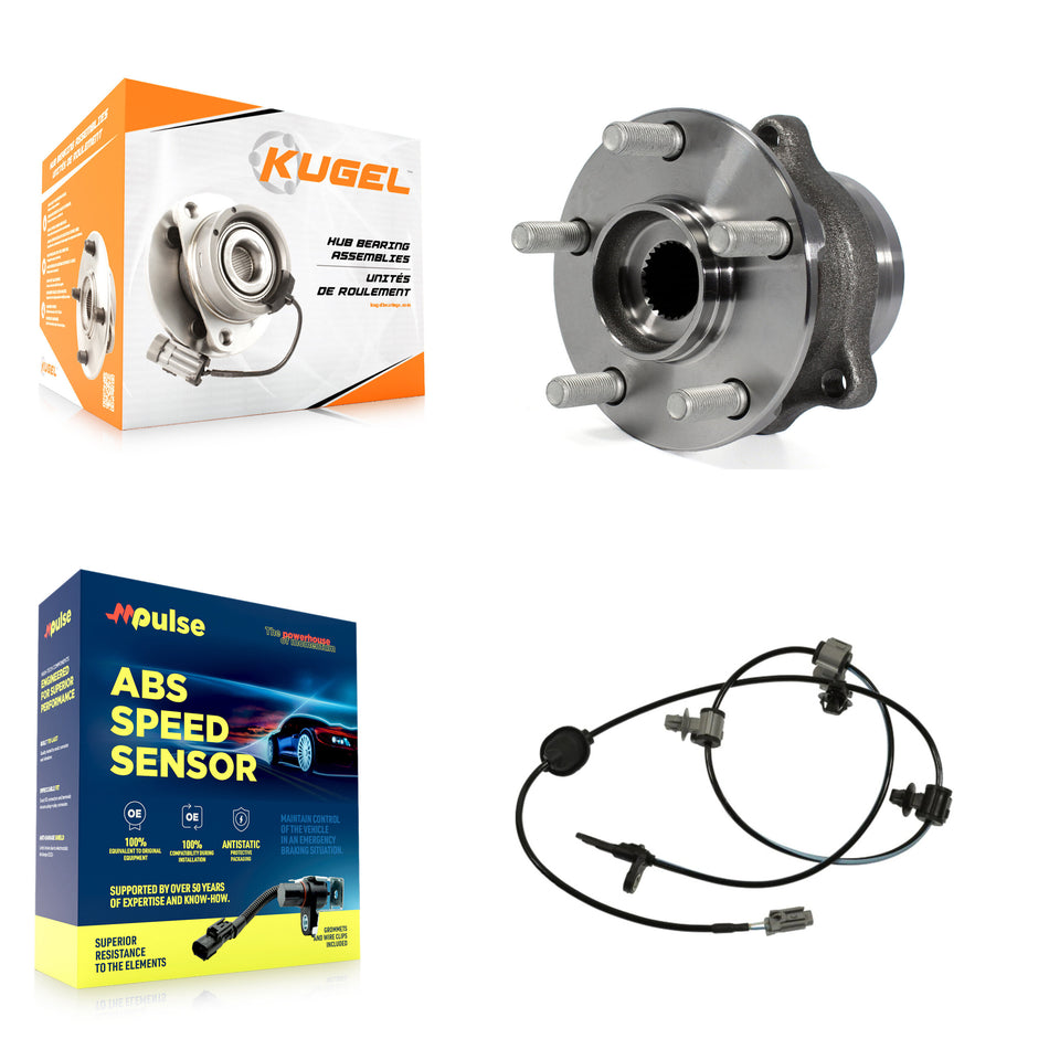 Rear Wheel Hub Bearing And ABS Sensor Kit For Subaru Forester XV Crosstrek K7S-100457