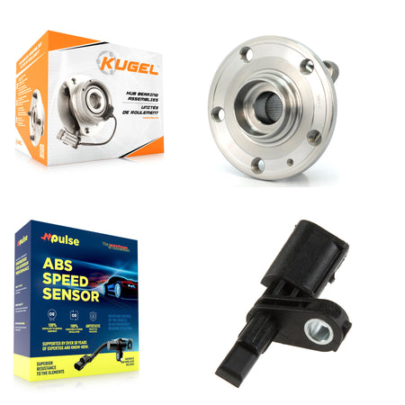 Rear Wheel Hub Bearing & Sensor Kit For Volkswagen Tiguan Audi Q3 Quattro TT A3 CC Golf R K7S-100464