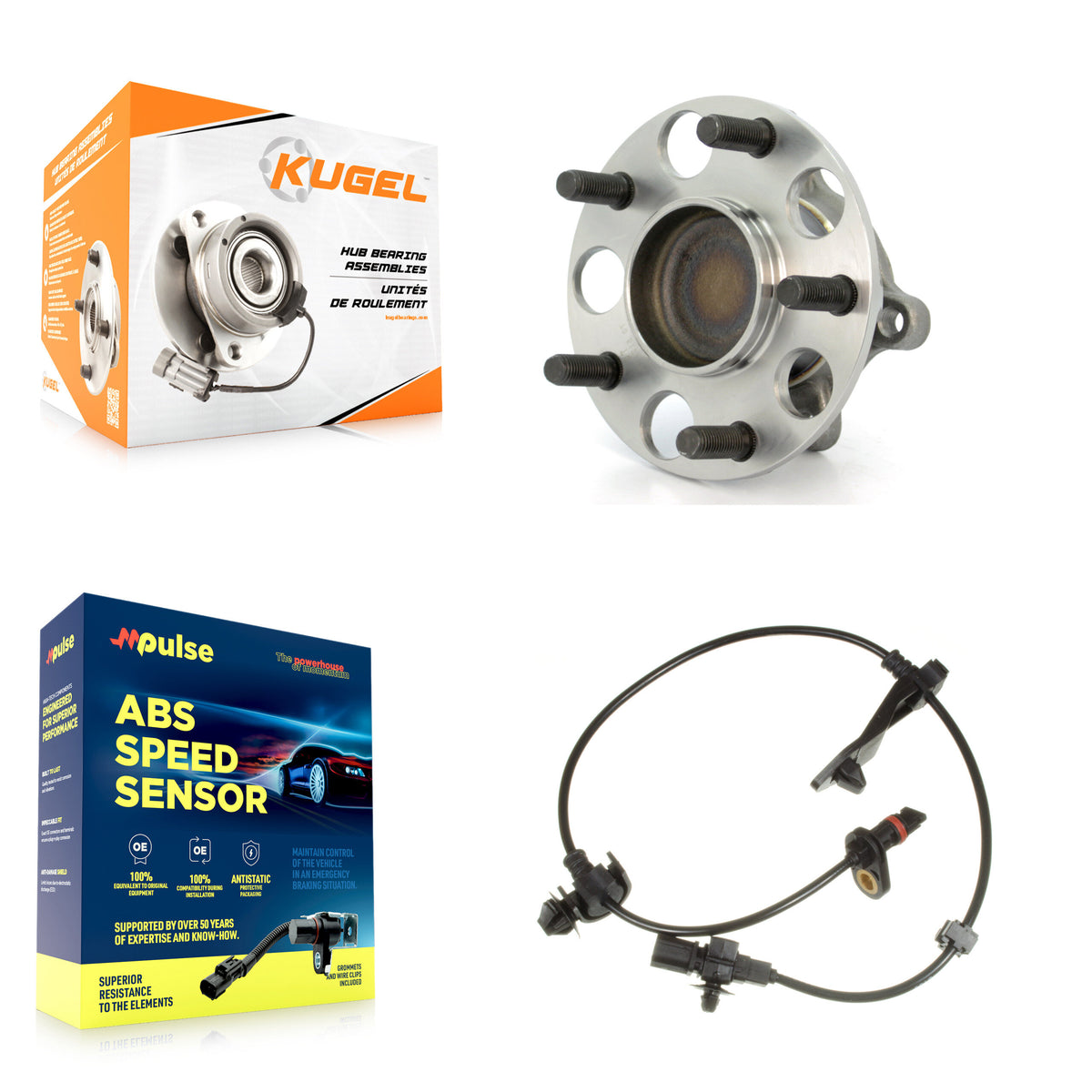 Rear Wheel Hub Bearing And ABS Sensor Kit For Honda Civic K7S-100470