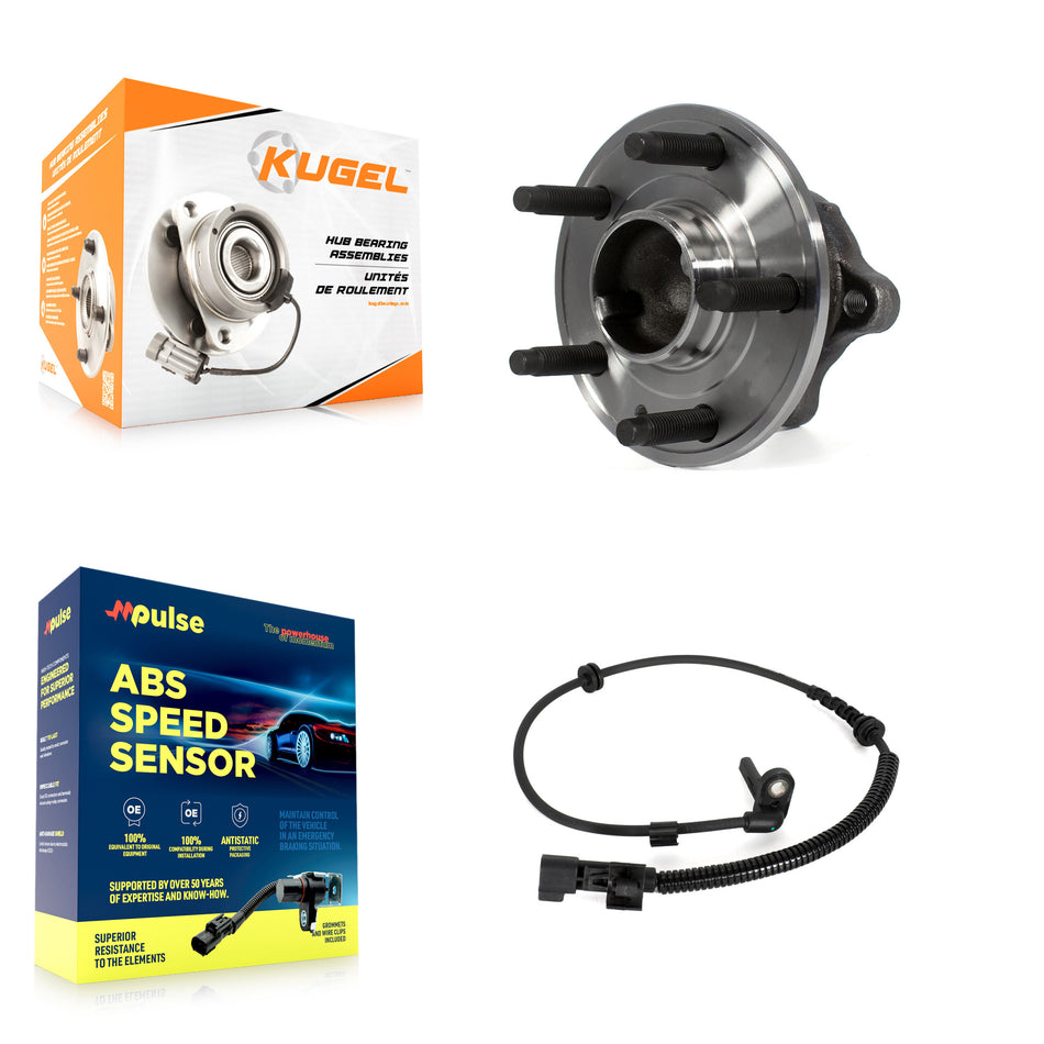 Rear Wheel Hub Bearing And ABS Sensor Kit For Chevrolet Sonic with Harness K7S-100485