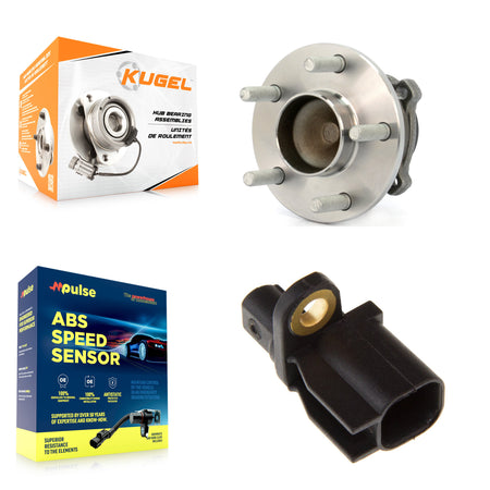 Rear Wheel Hub Bearing And Extra ABS Sensor Kit For Volvo S40 V50 FWD K7S-100491