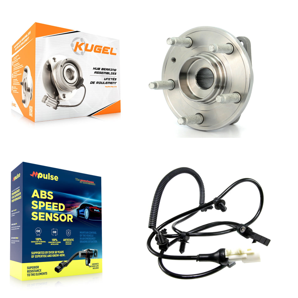 Rear Wheel Hub Bearing Sensor Kit For Ford Five Hundred Freestyle Taurus X Mercury Sable K7S-100497