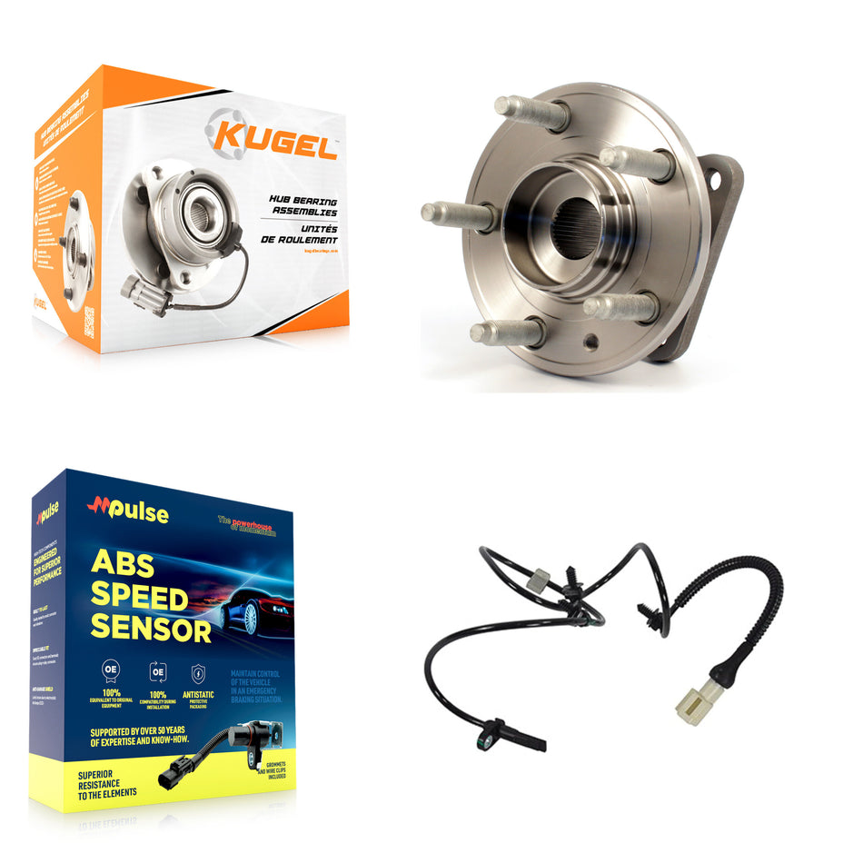 Rear Wheel Hub Bearing And ABS Sensor Kit For Ford Five Hundred Freestyle Mercury Montego K7S-100498