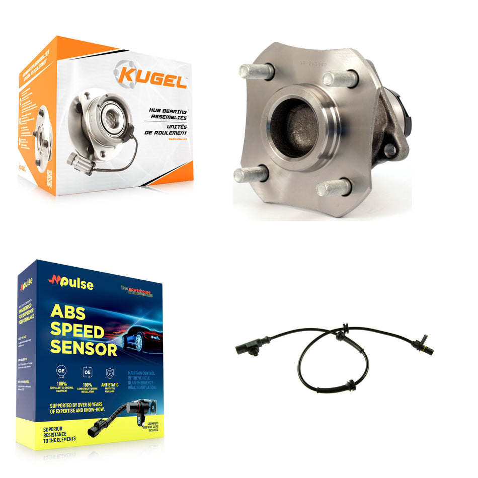 Rear Wheel Hub Bearing And ABS Sensor Kit For Nissan Versa with Harness K7S-100505