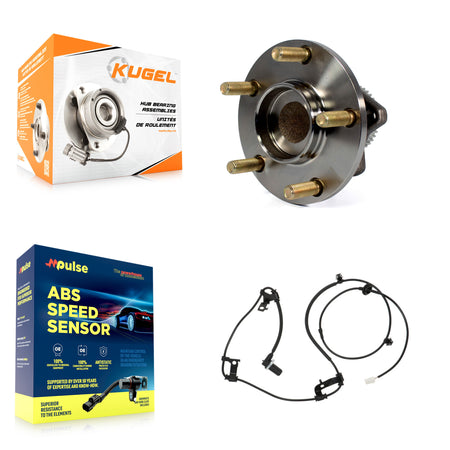 Rear Wheel Hub Bearing And ABS Sensor Kit For Mitsubishi Eclipse with Harness K7S-100509