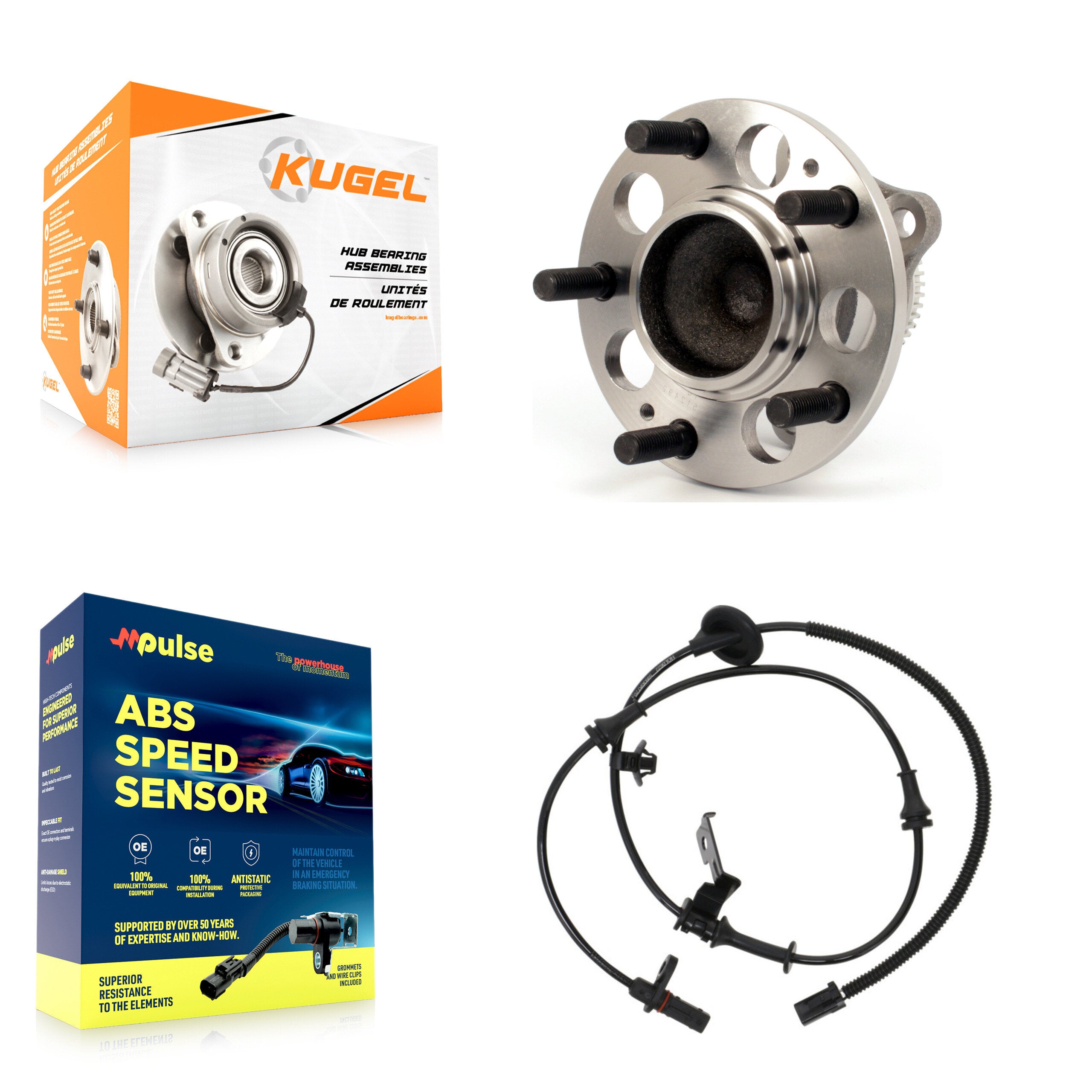 Rear Wheel Hub Bearing And ABS Sensor Kit For Kia Forte5 Forte Koup K7S-100517