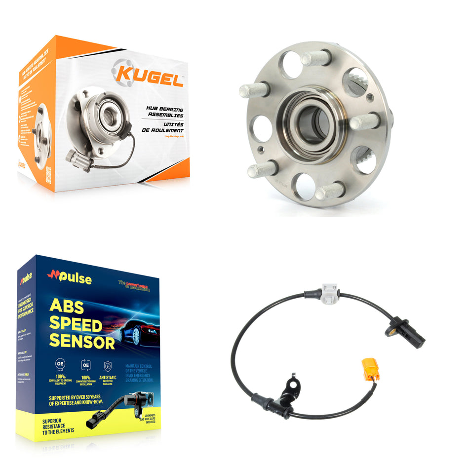 Rear Wheel Hub Bearing And ABS Sensor Kit For Honda Accord with Harness K7S-100527