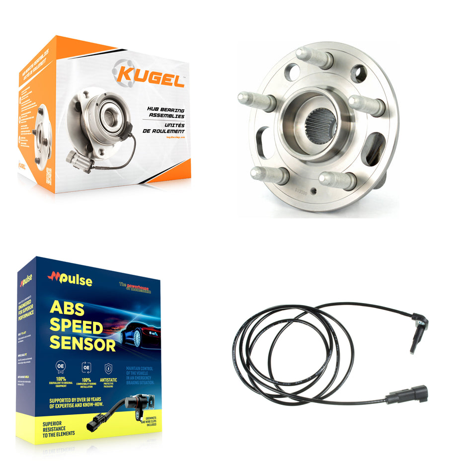 Rear Wheel Hub Bearing And ABS Sensor Kit For Buick LaCrosse Regal K7S-100528