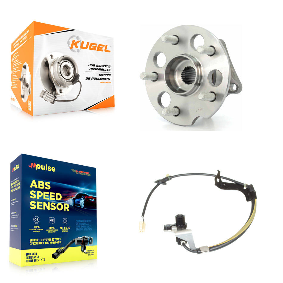Rear Wheel Hub Bearing And ABS Sensor Kit For Toyota Sienna with Harness K7S-100538