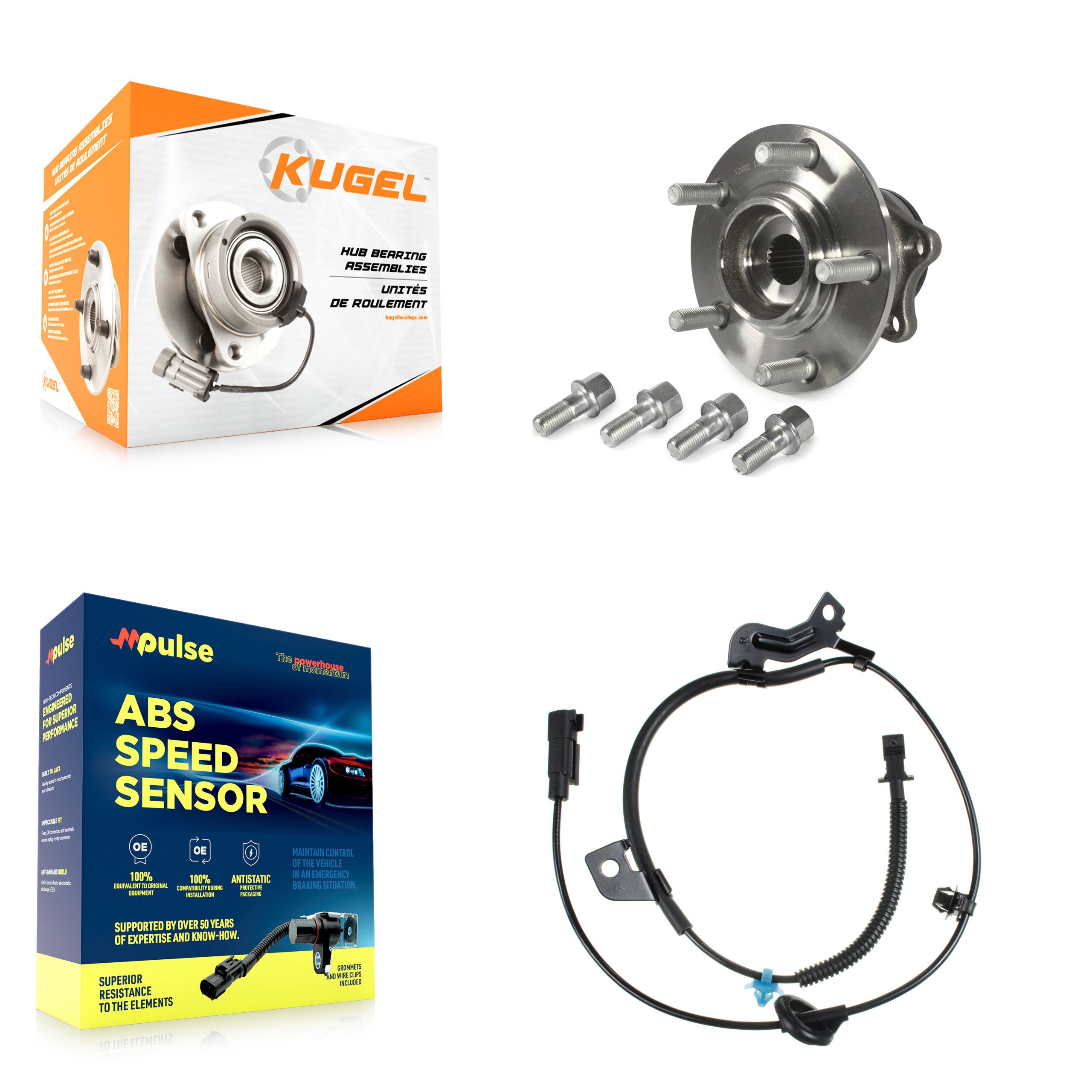 Rear Wheel Hub Bearing And ABS Sensor Kit For Mitsubishi Lancer RVR K7S-100568