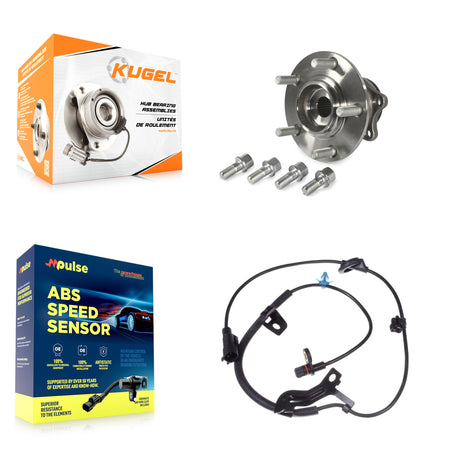 Rear Wheel Hub Bearing And ABS Sensor Kit For Mitsubishi Lancer K7S-100569