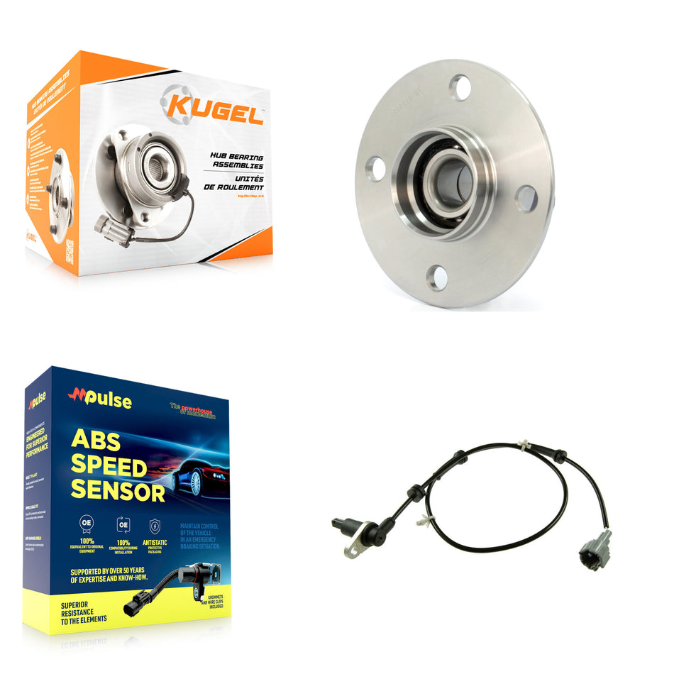 Rear Wheel Hub Bearing And ABS Sensor Kit For Nissan Sentra K7S-100572