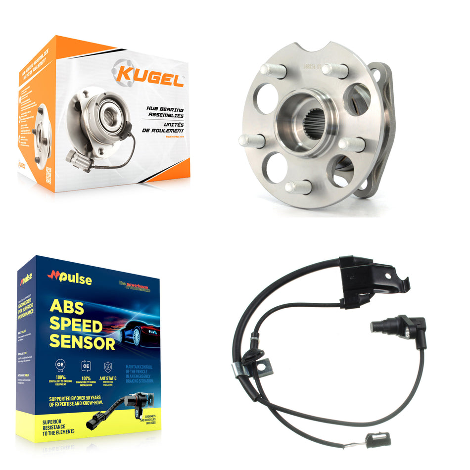 Rear Wheel Hub Bearing And ABS Sensor Kit For Toyota Highlander with Harness K7S-100583