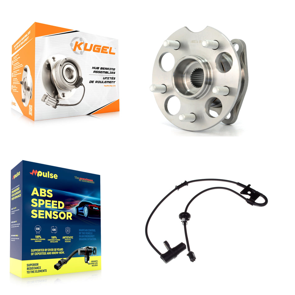 Rear Wheel Hub Bearing And ABS Sensor Kit For Lexus RX350 RX330 Built in US with Harness K7S-100586