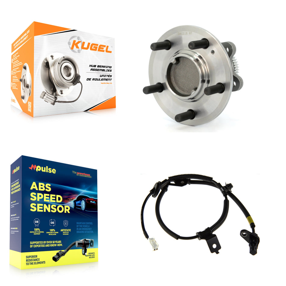 Rear Wheel Hub Bearing ABS Sensor Kit For Kia Optima Magentis 2.4L/2.7L with 4-Wheel K7S-100595