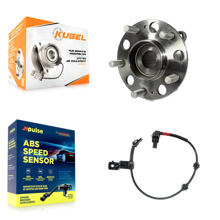 Rear Wheel Hub Bearing And ABS Sensor Kit For Hyundai Genesis Coupe with Harness K7S-100601