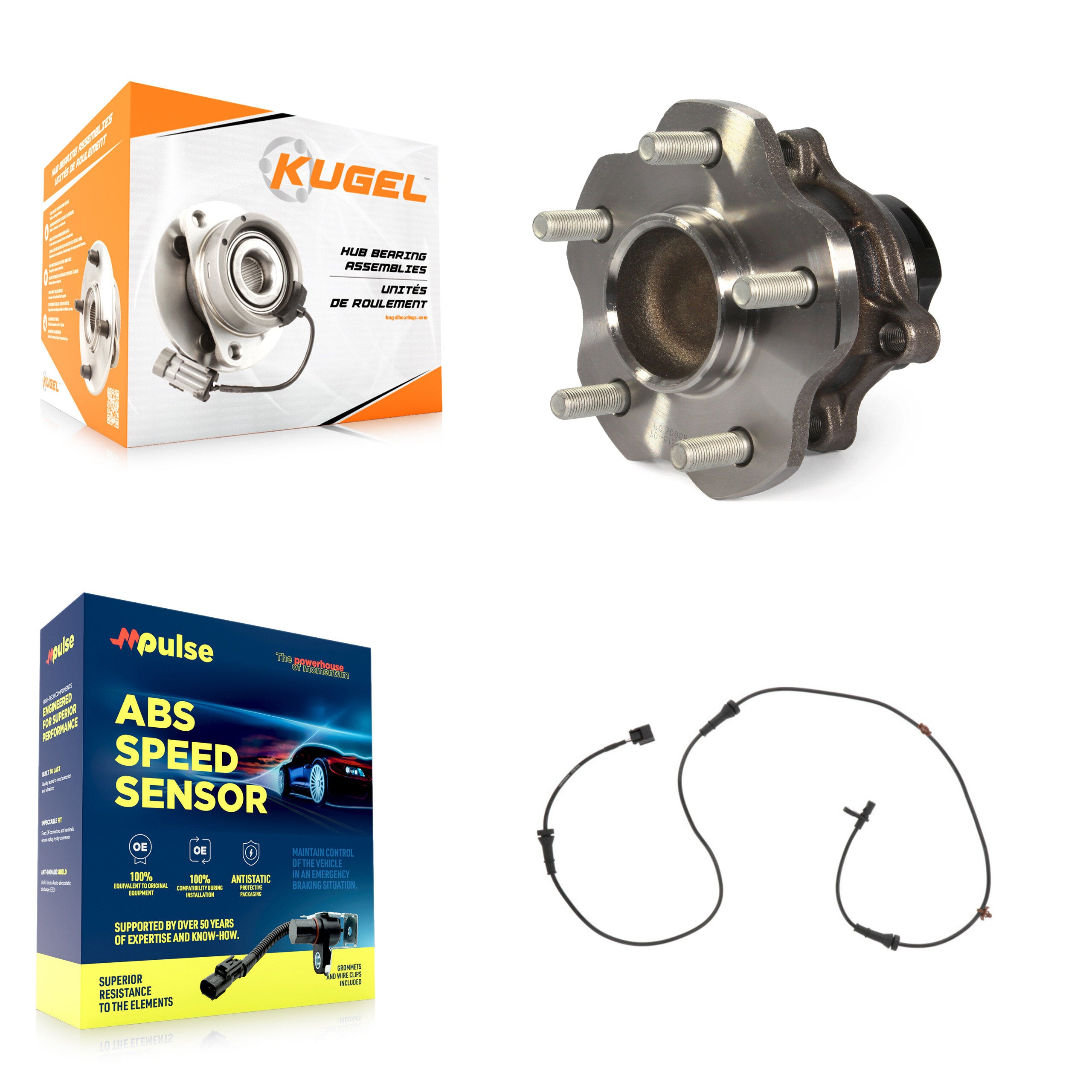 Rear Wheel Hub Bearing And ABS Sensor Kit For Nissan NV200 Chevrolet City Express K7S-100604