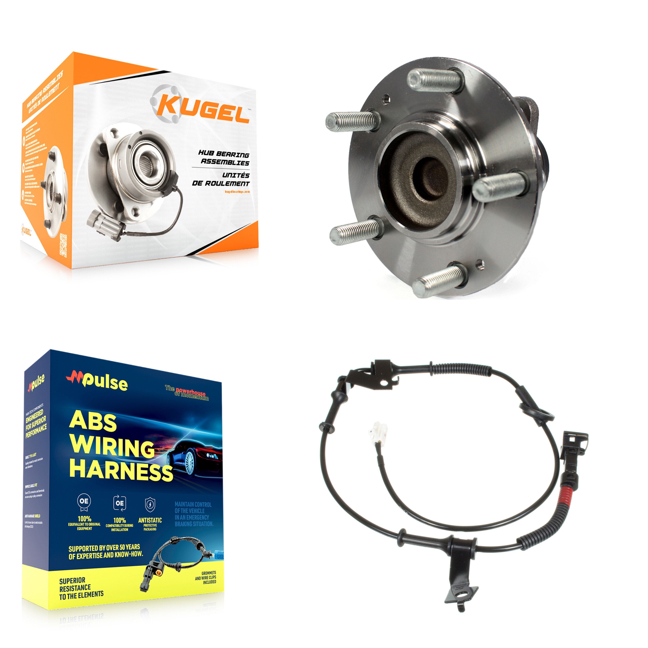 Rear Wheel Hub Bearing And Extra ABS Sensor Kit For Kia Soul K7S-100608