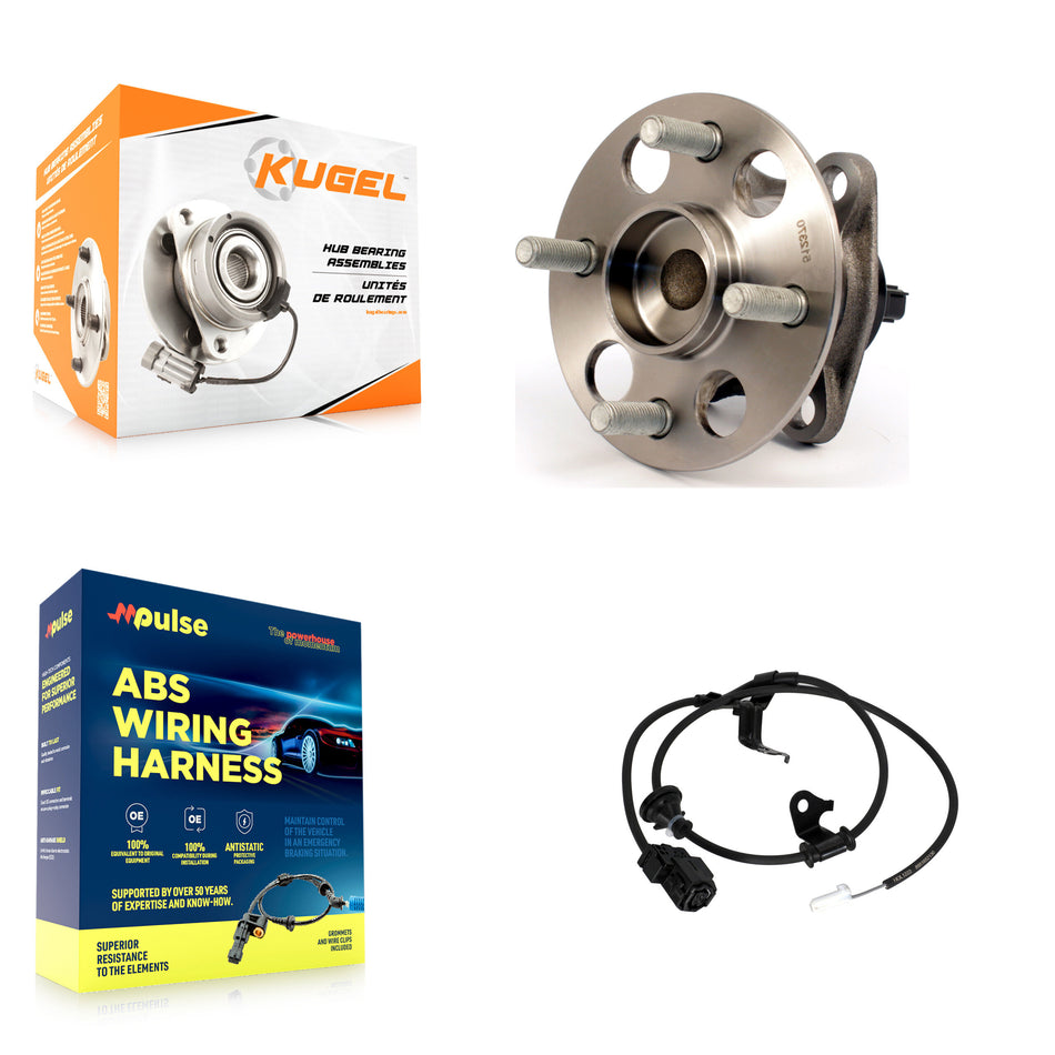Rear Wheel Hub Bearing And Extra ABS Sensor Kit For Toyota Yaris Prius C K7S-100612