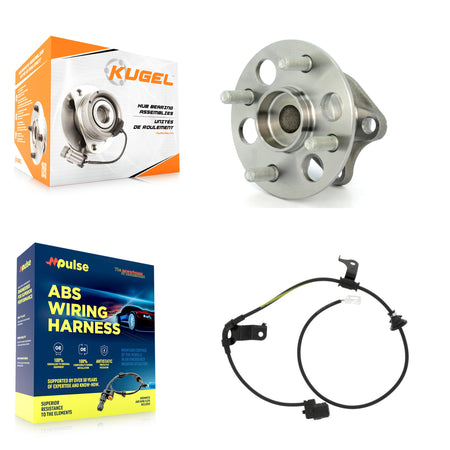 Rear Wheel Hub Bearing And ABS Sensor Kit For 2006-2007 Toyota Yaris 1.5L with Non-ABS K7S-100614