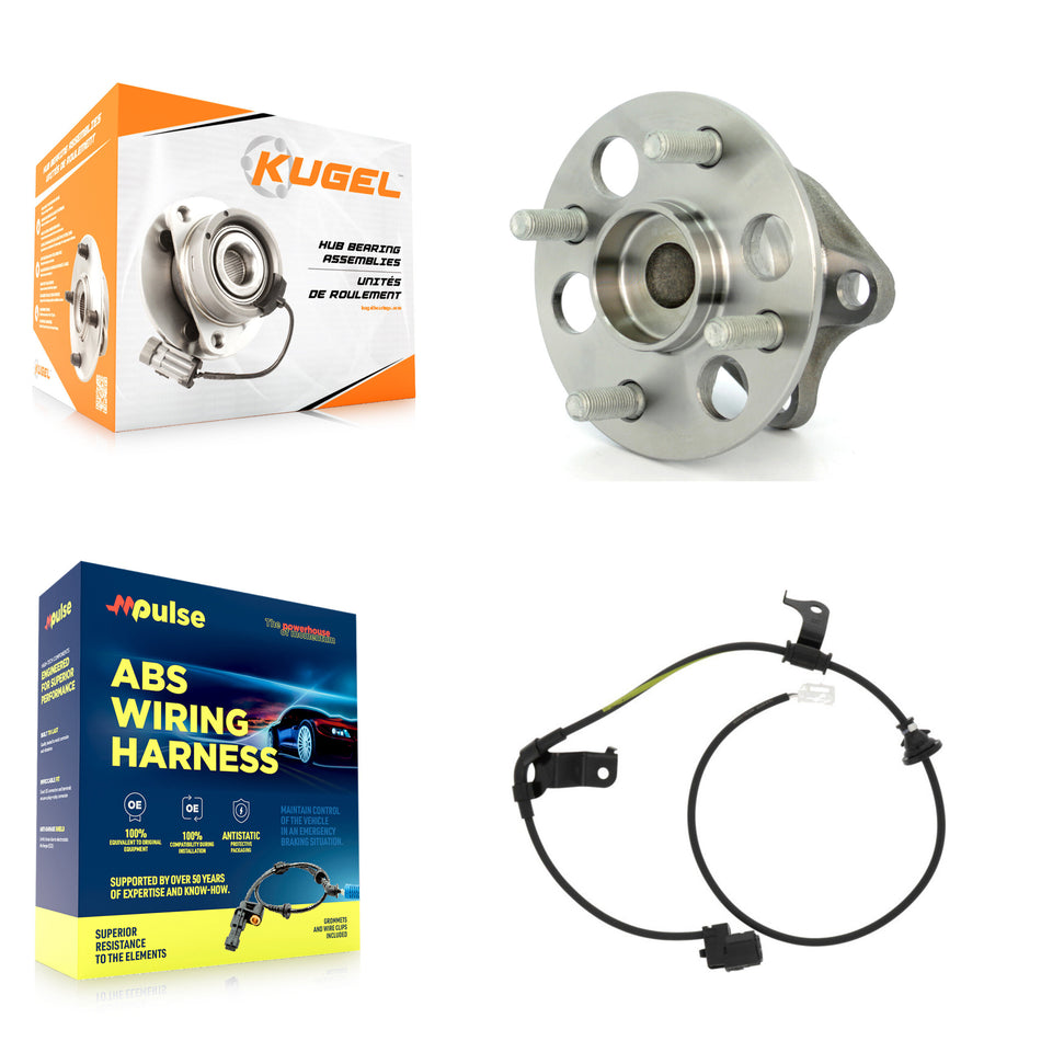 Rear Wheel Hub Bearing And ABS Sensor Kit For 2006-2007 Toyota Yaris 1.5L with Non-ABS K7S-100614