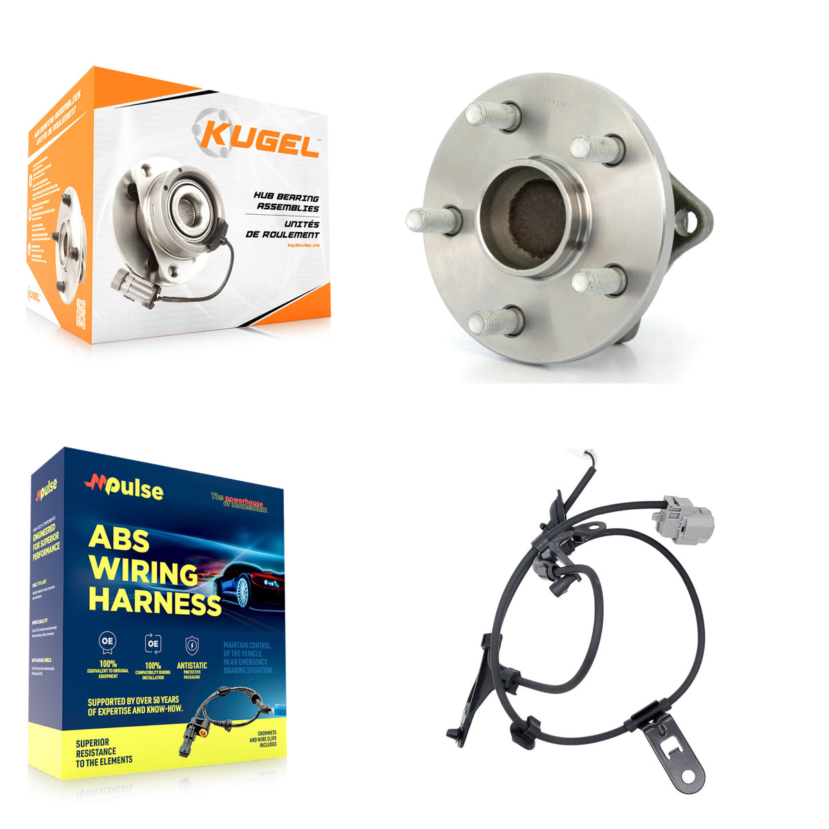 Rear Wheel Hub Bearing And Extra ABS Sensor Kit For Toyota Corolla Matrix K7S-100617