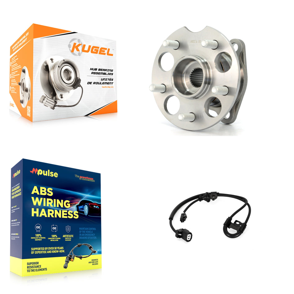 Rear Wheel Hub Bearing ABS Sensor Kit For 2004-2006 Lexus RX330 AWD with 3.3L 4-Wheel K7S-100623