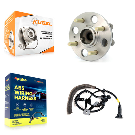 Rear Wheel Hub Bearing And Extra ABS Sensor Kit For Hyundai Accent 1.6L with 4-Wheel K7S-100625