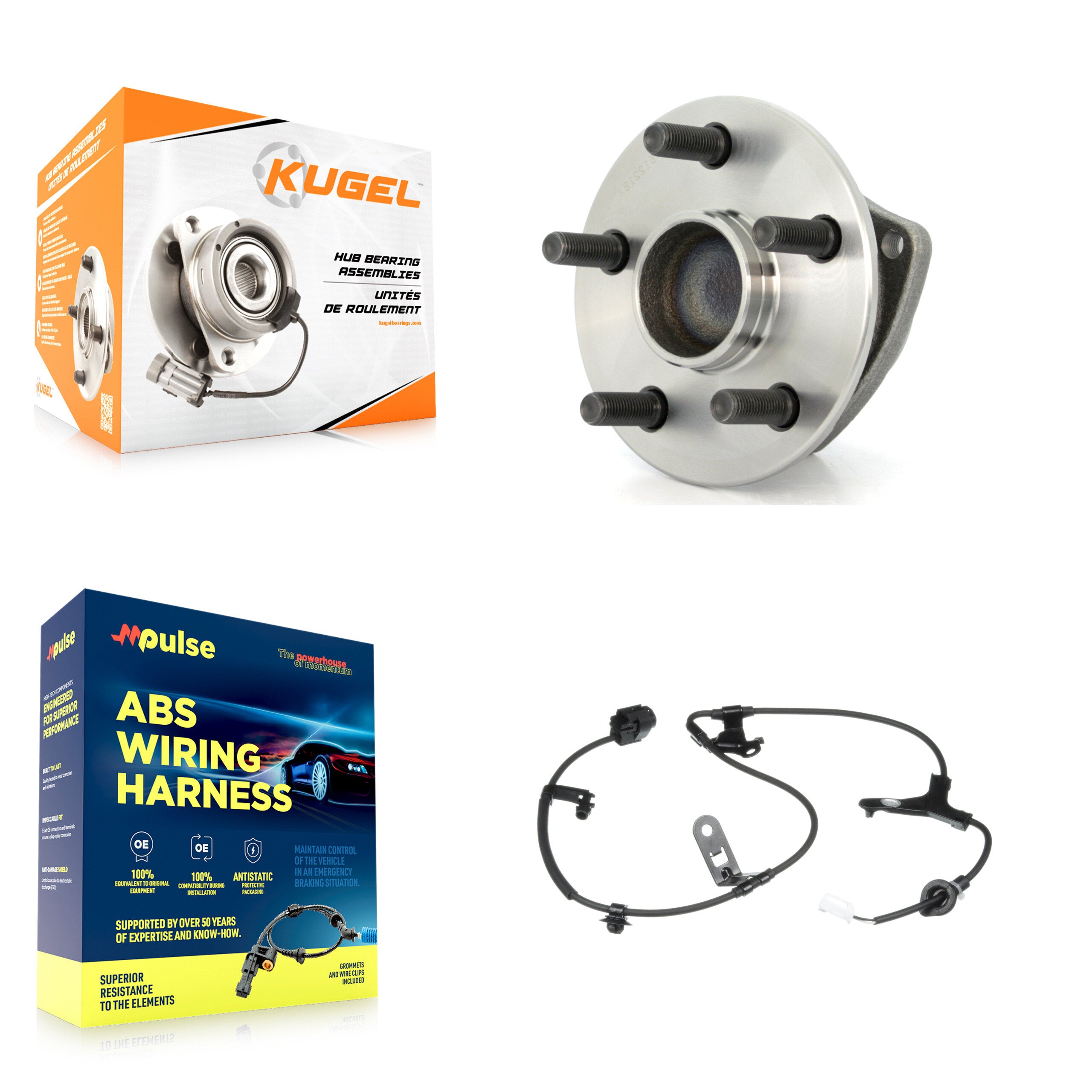 Rear Wheel Hub Bearing And ABS Sensor Kit For Toyota Corolla Matrix Pontiac Vibe K7S-100627