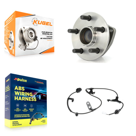 Rear Wheel Hub Bearing And ABS Sensor Kit For Toyota Corolla Matrix Pontiac Vibe K7S-100627