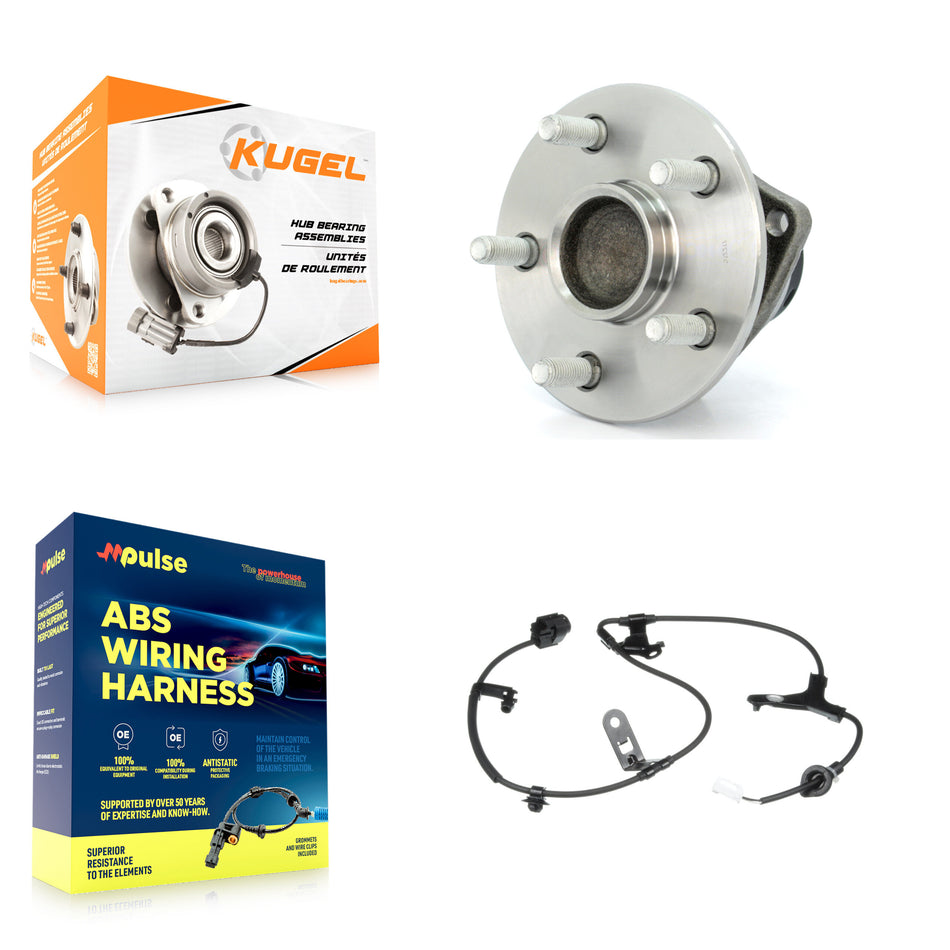 Rear Wheel Hub Bearing And Extra ABS Sensor Kit For Toyota Corolla Matrix Pontiac Vibe K7S-100628