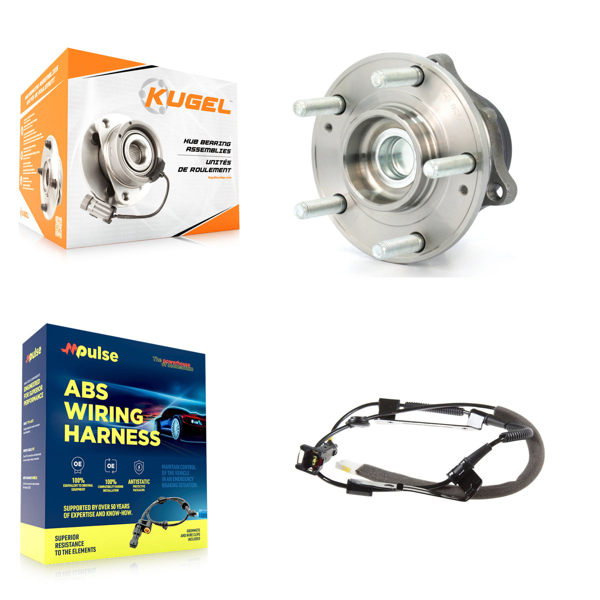 Rear Wheel Hub Bearing And Extra ABS Sensor Kit For Hyundai Santa Fe K7S-100630