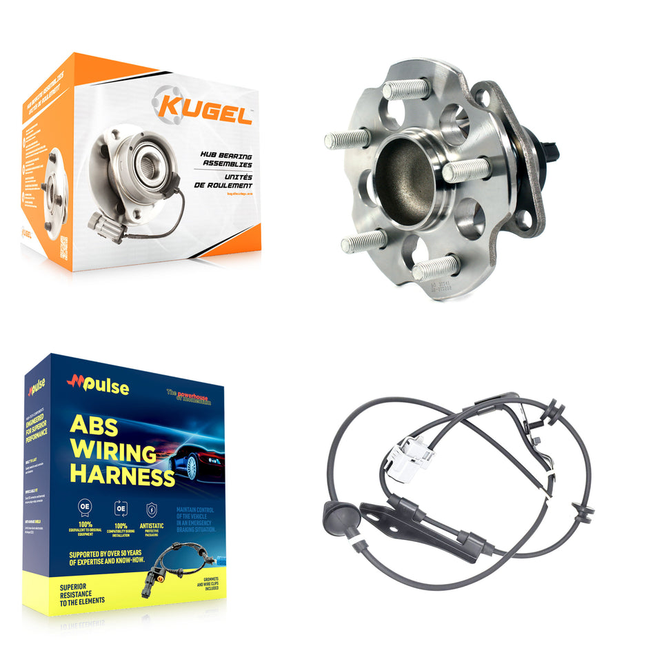 Rear Wheel Hub Bearing And Extra ABS Sensor Kit For Toyota Prius V K7S-100636