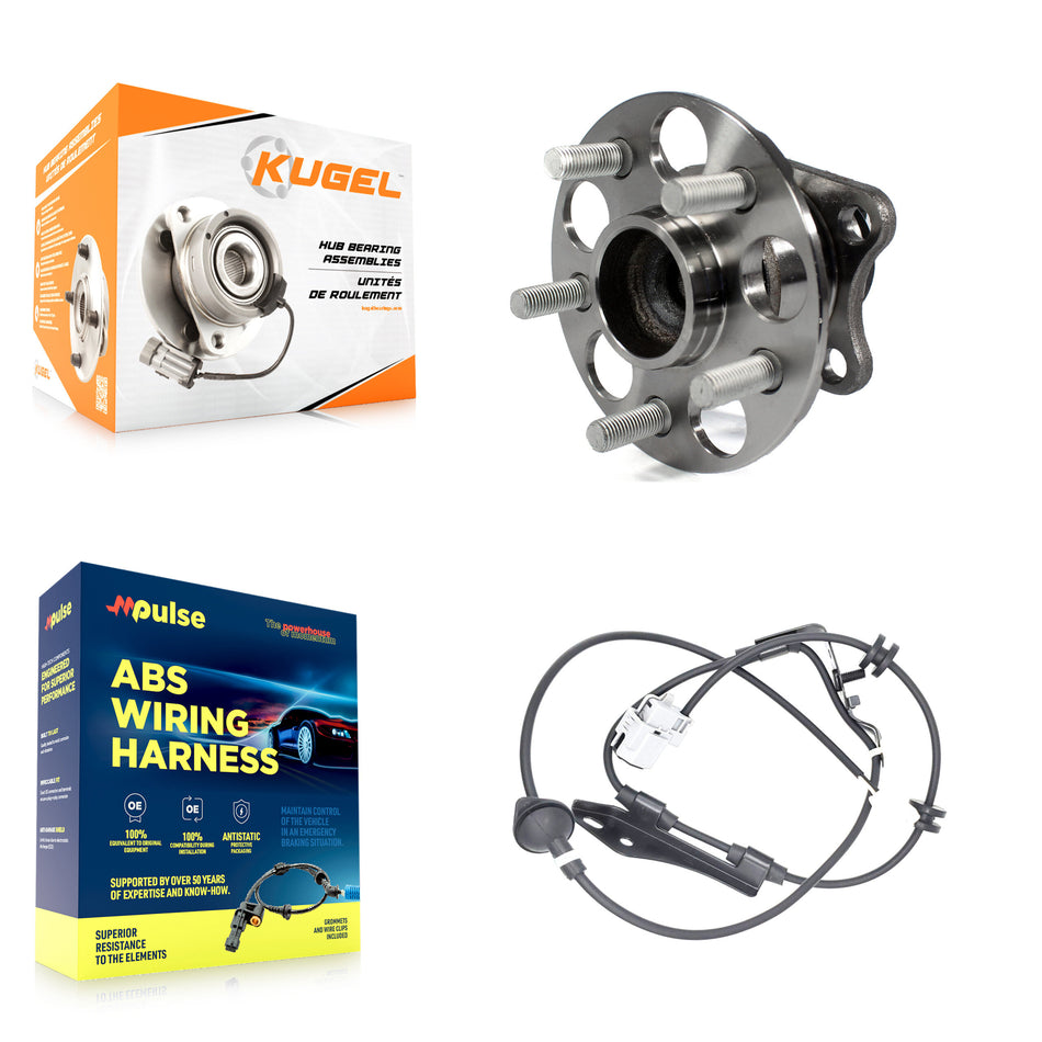 Rear Wheel Hub Bearing And Extra ABS Sensor Kit For Toyota Prius Plug-In K7S-100637