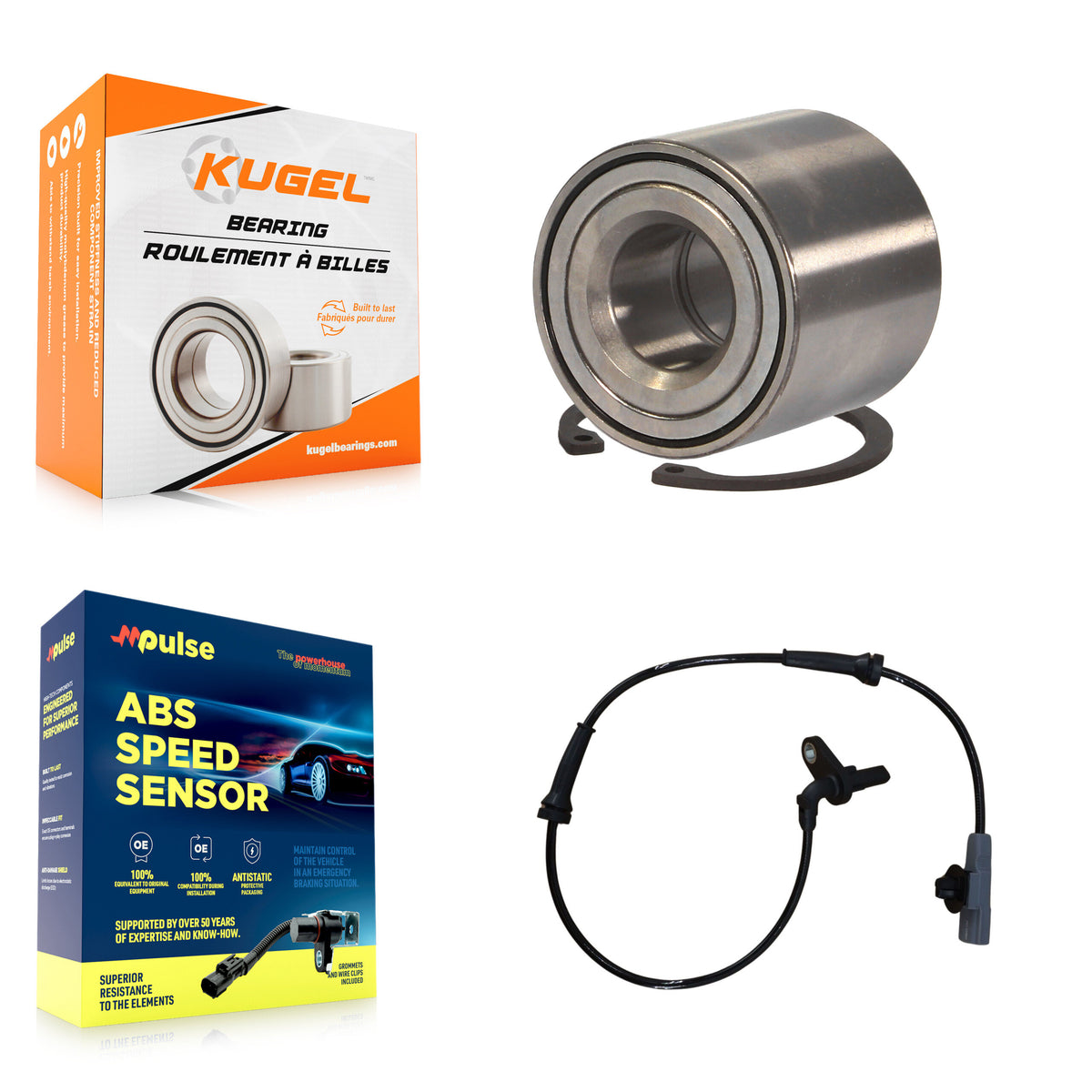 Rear Wheel Bearing And ABS Sensor Kit For Nissan Micra Versa Note K7S-100654