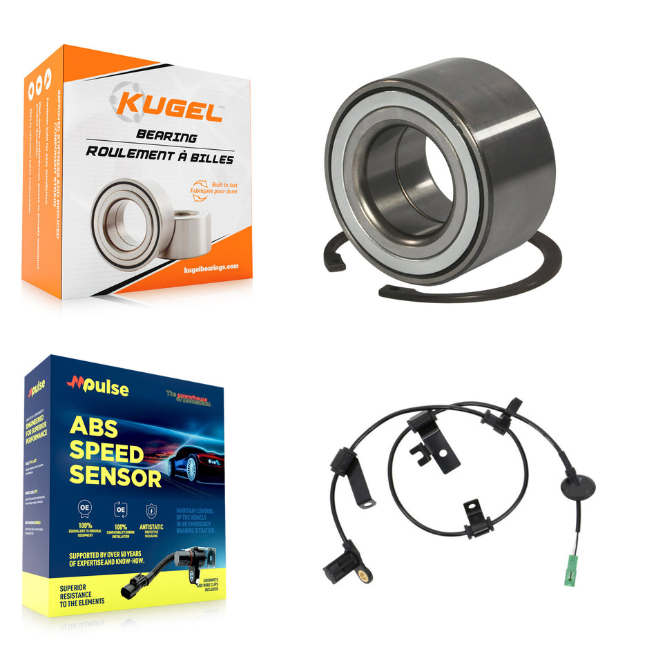 Rear Wheel Bearing And ABS Sensor Kit For Ford Escape Mazda Tribute Mercury Mariner K7S-100668
