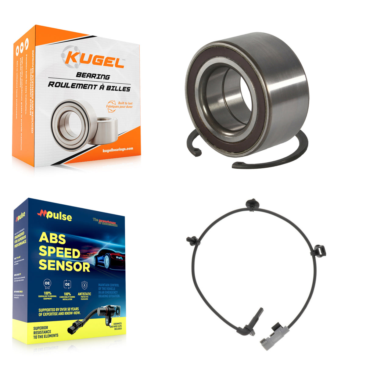 Rear Wheel Bearing And ABS Sensor Kit For Buick Encore Chevrolet Trax K7S-100673