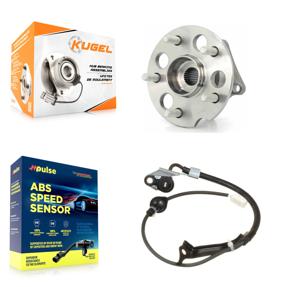 Rear Wheel Hub Bearing And ABS Sensor Kit For Toyota Sienna with Harness K7S-100680