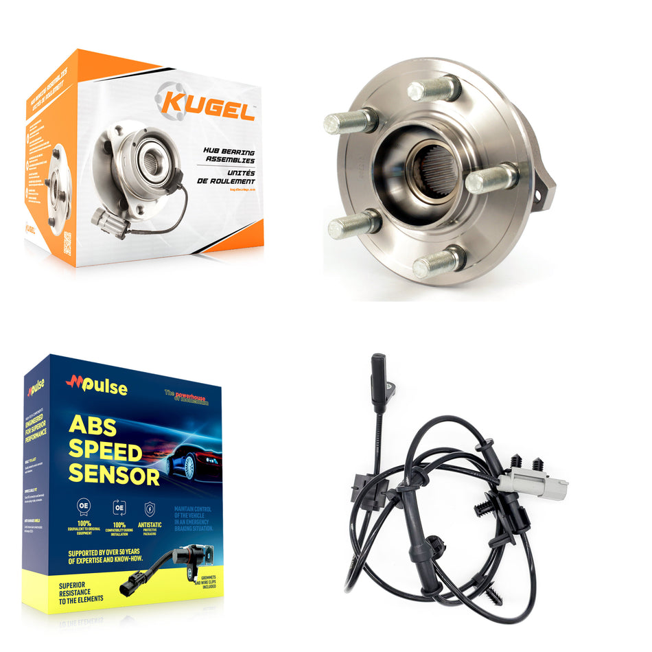 Rear Wheel Hub Bearing And ABS Sensor Kit For Dodge Chrysler 300 Charger Challenger K7S-100683