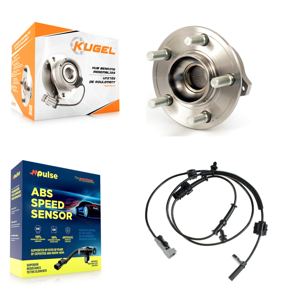 Rear Wheel Hub Bearing And ABS Sensor Kit For Dodge Chrysler 300 Charger Challenger K7S-100685