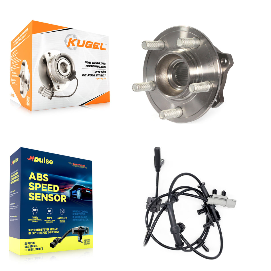 Rear Wheel Hub Bearing And ABS Sensor Kit For Dodge Charger Challenger Chrysler 300 K7S-100686
