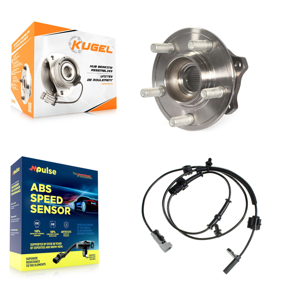 Rear Wheel Hub Bearing And ABS Sensor Kit For Dodge Charger Challenger Chrysler 300 K7S-100687