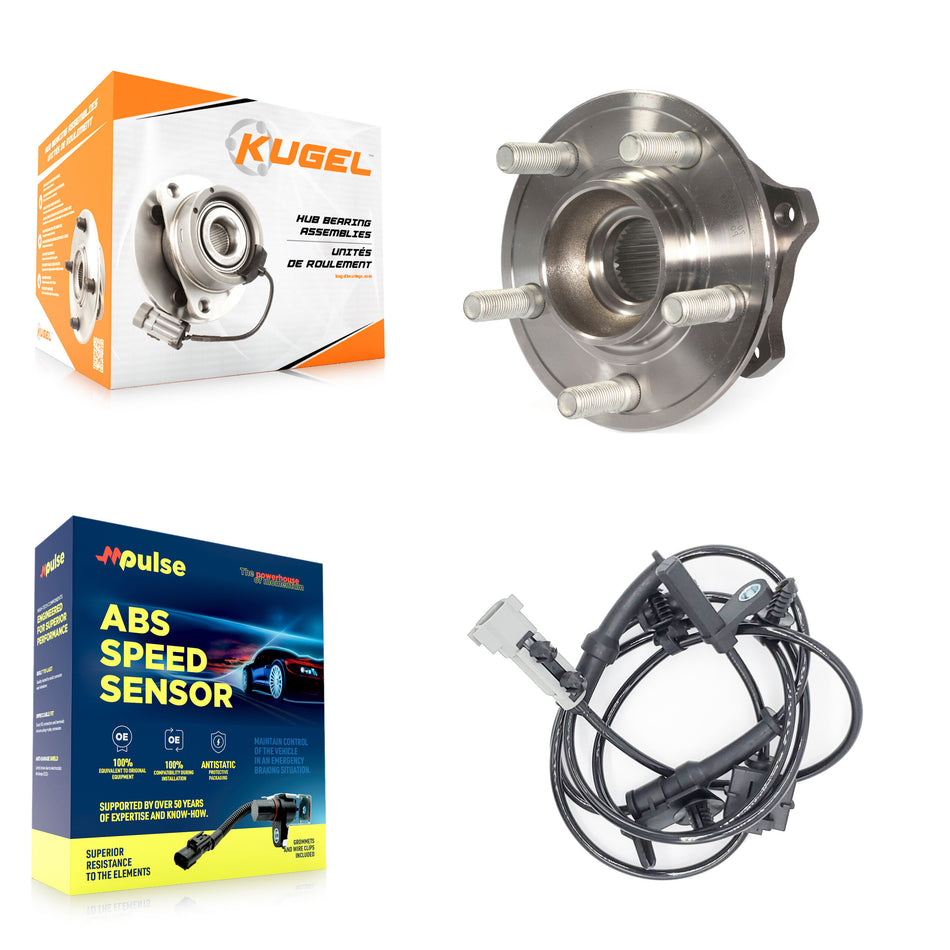 Rear Wheel Hub Bearing And ABS Sensor Kit For Dodge Charger Challenger Chrysler 300 K7S-100688