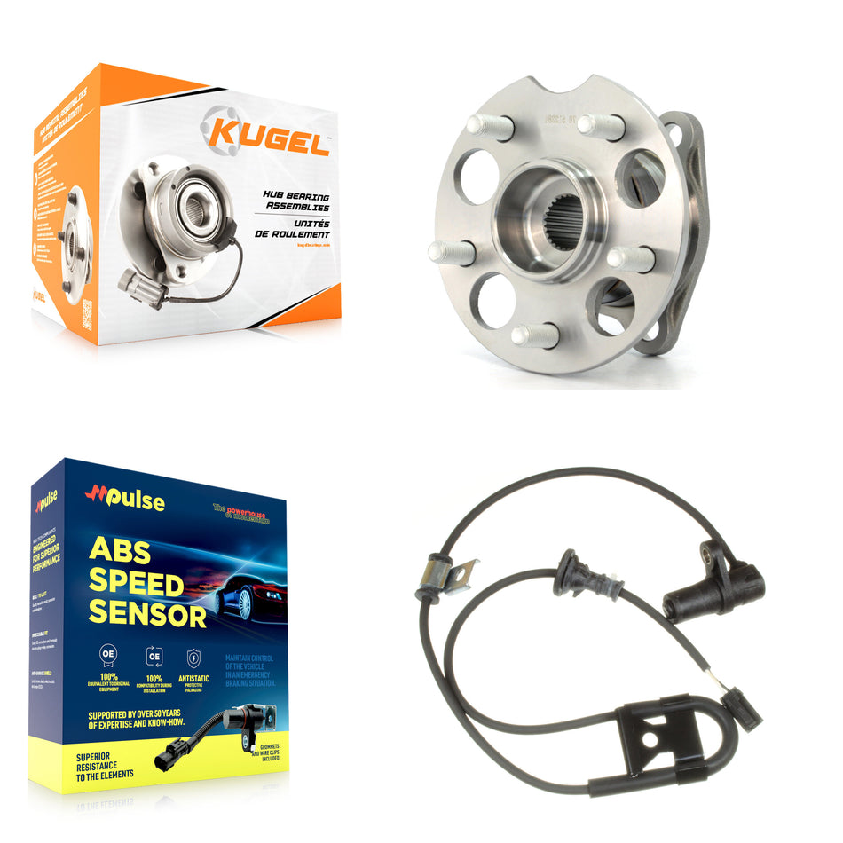Rear Wheel Hub Bearing And ABS Sensor Kit For Lexus RX350 Toyota Highlander RX330 RX400h K7S-100716