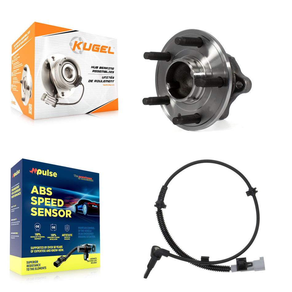 Rear Wheel Hub Bearing And ABS Sensor Kit For Chevrolet Sonic with Harness K7S-100727