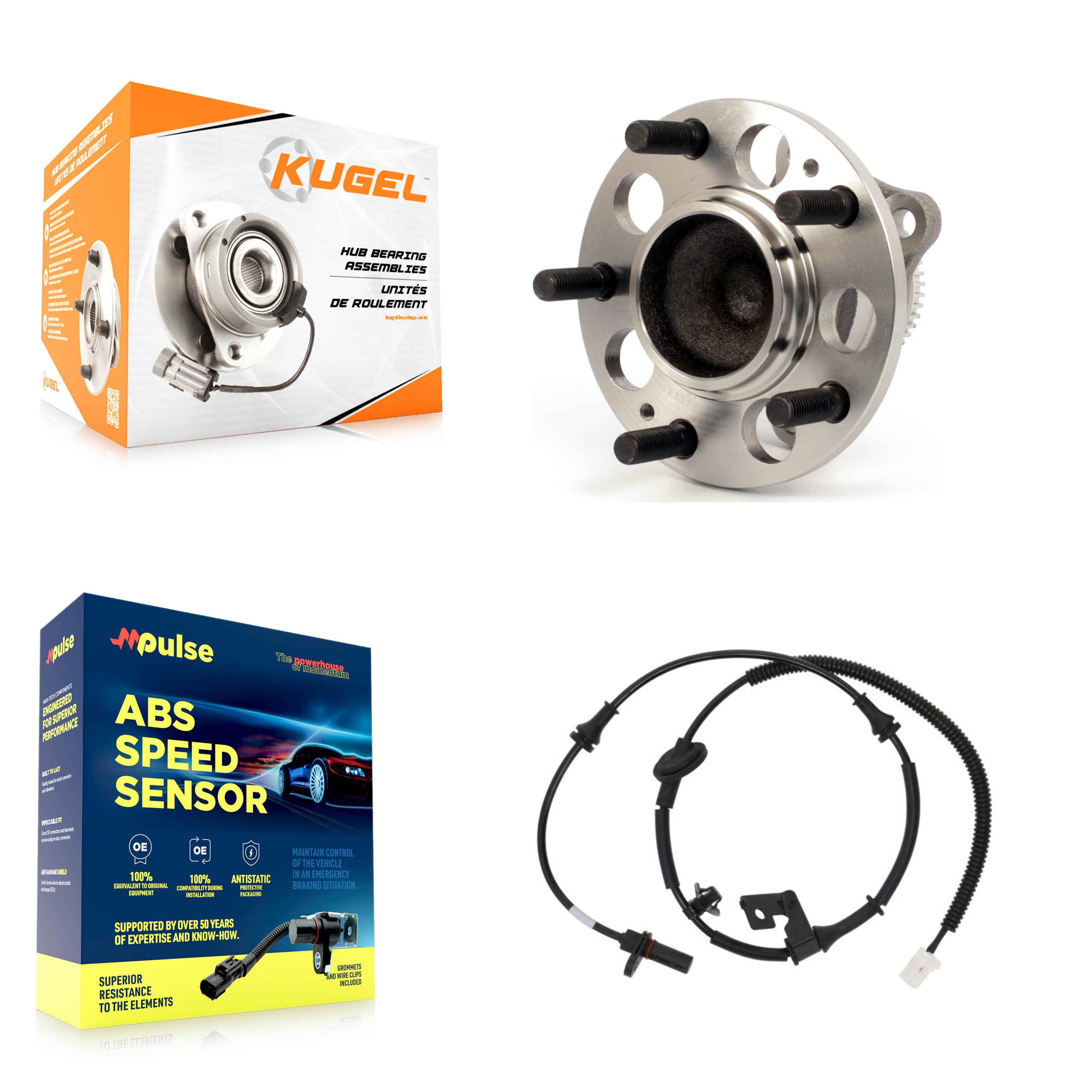 Rear Wheel Hub Bearing And ABS Sensor Kit For Hyundai Elantra K7S-100733