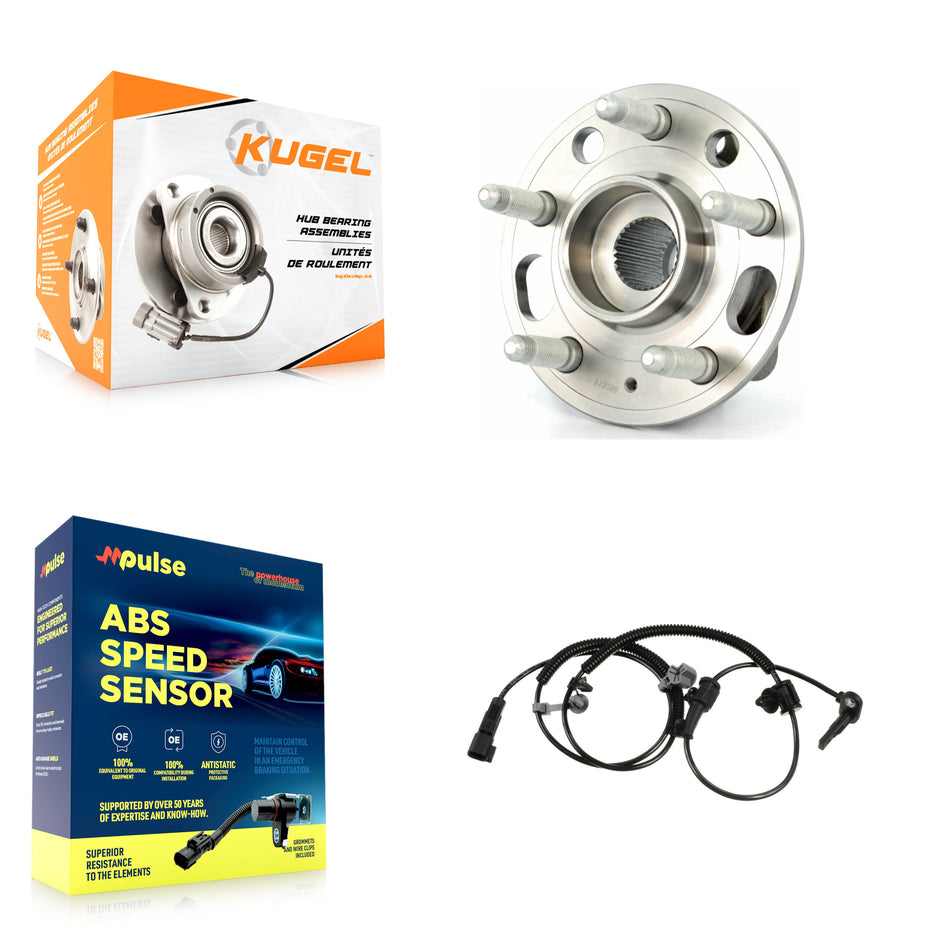 Rear Wheel Hub Bearing And ABS Sensor Kit For Chevrolet Malibu Impala K7S-100739