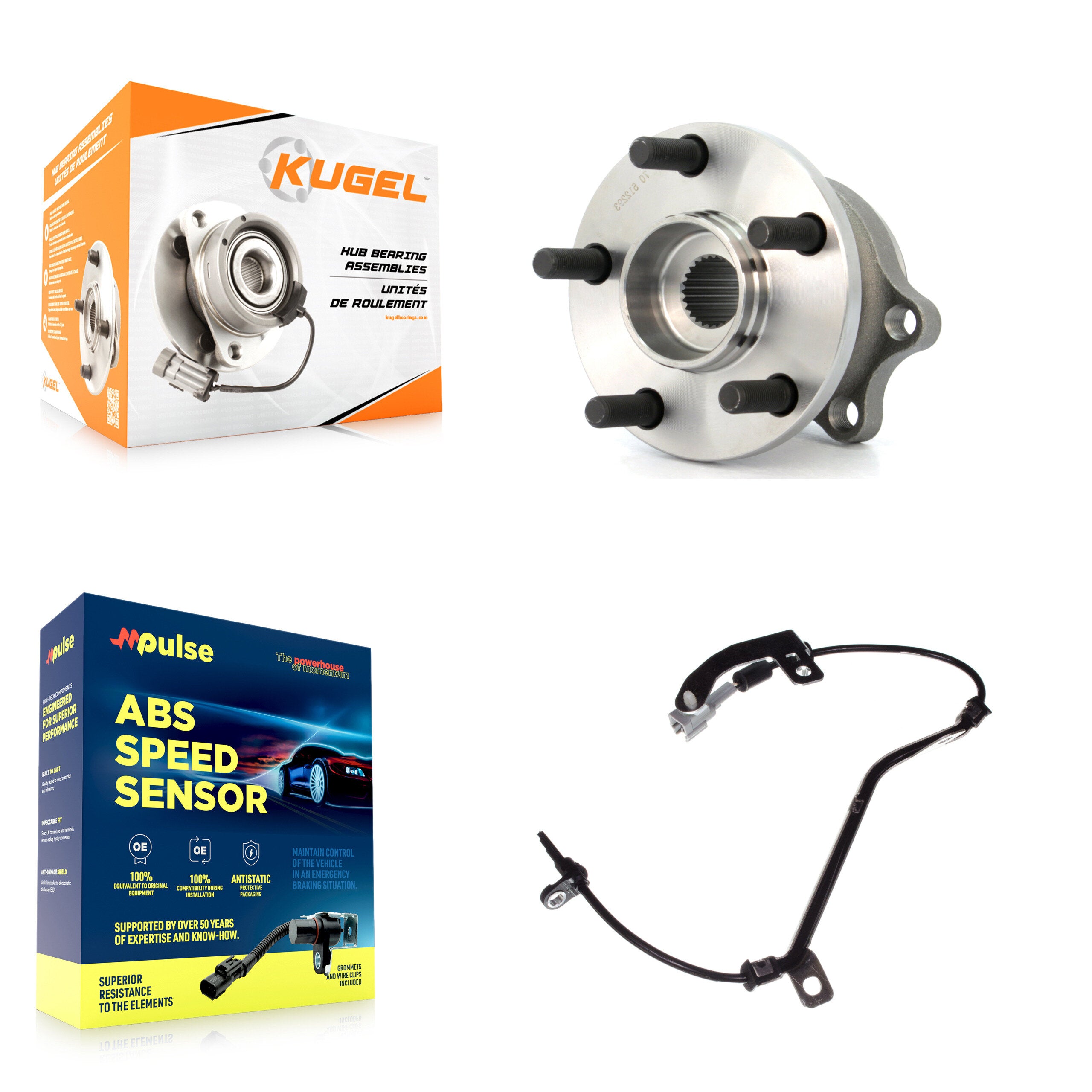Rear Wheel Hub Bearing And ABS Sensor Kit For Subaru Outback Legacy K7S-100752