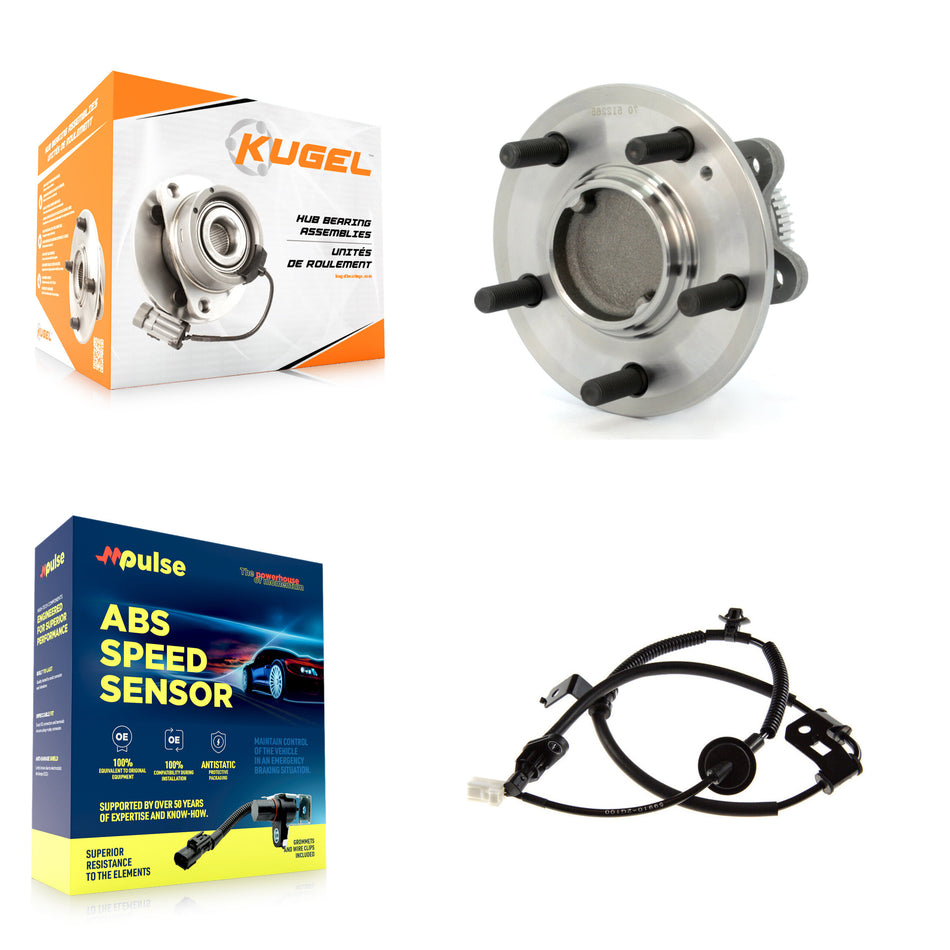 Rear Wheel Hub Bearing ABS Sensor Kit For Kia Optima Magentis 2.4L/2.7L with 4-Wheel K7S-100780