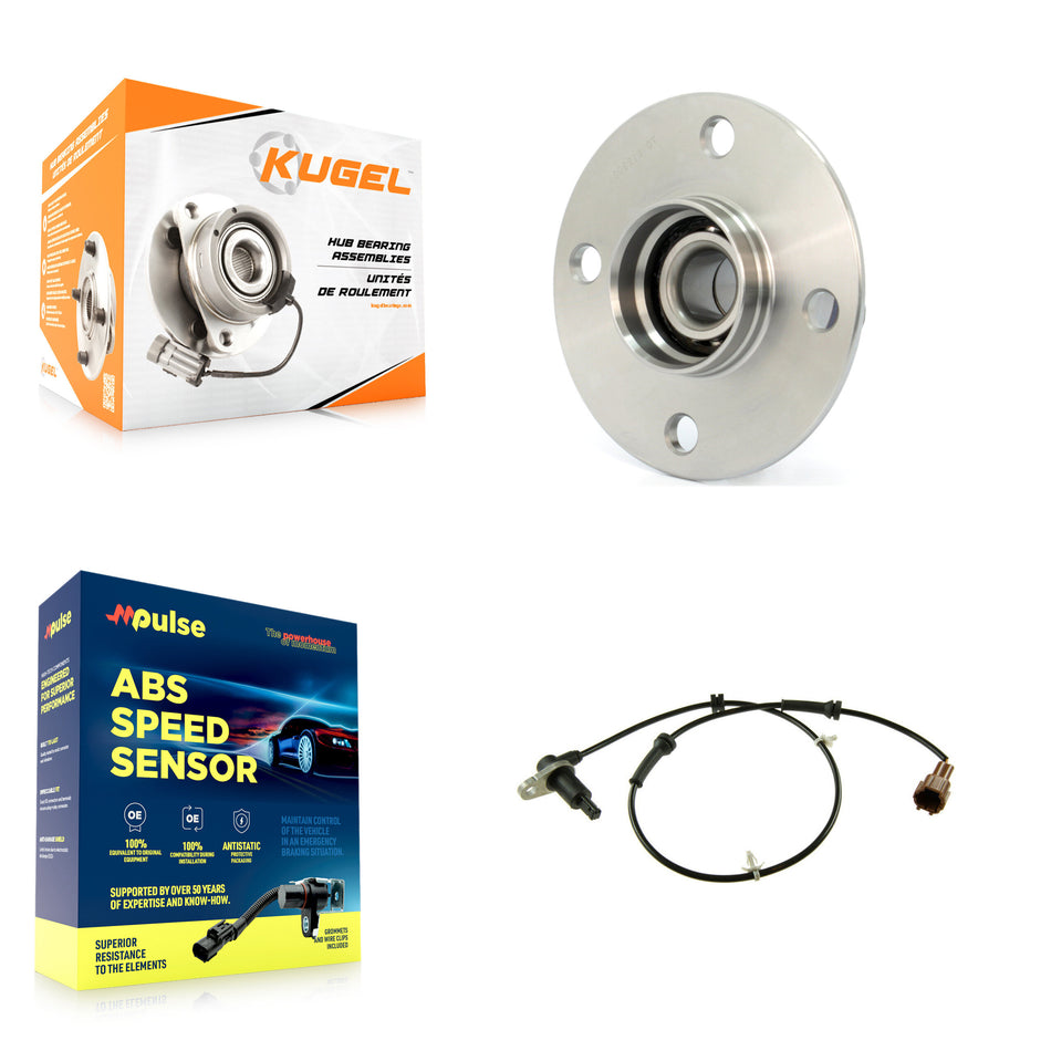 Rear Wheel Hub Bearing And ABS Sensor Kit For Nissan Sentra with Harness K7S-100784